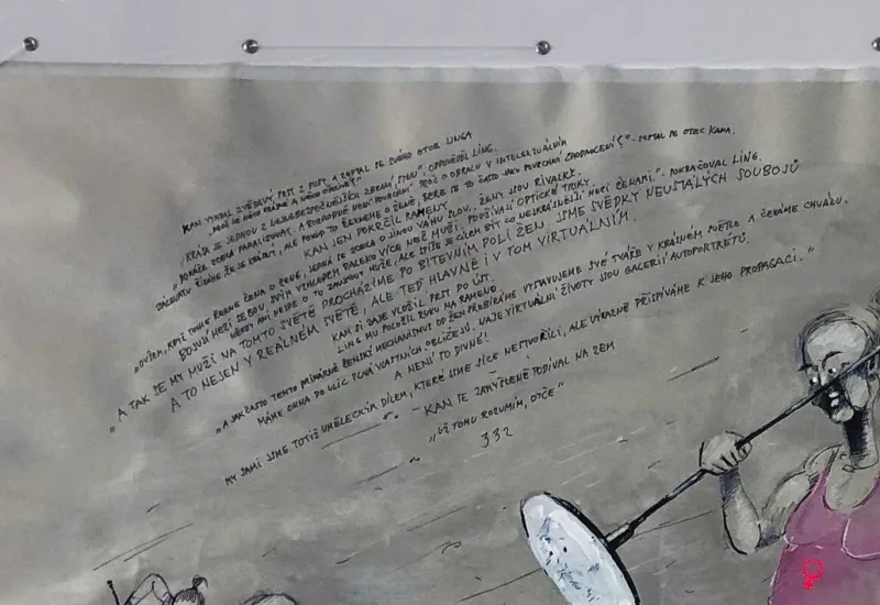 DÍVČÍ VÁLKA — detail 3
