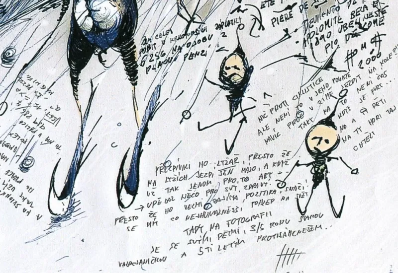 LYŽAŘ — detail 2
