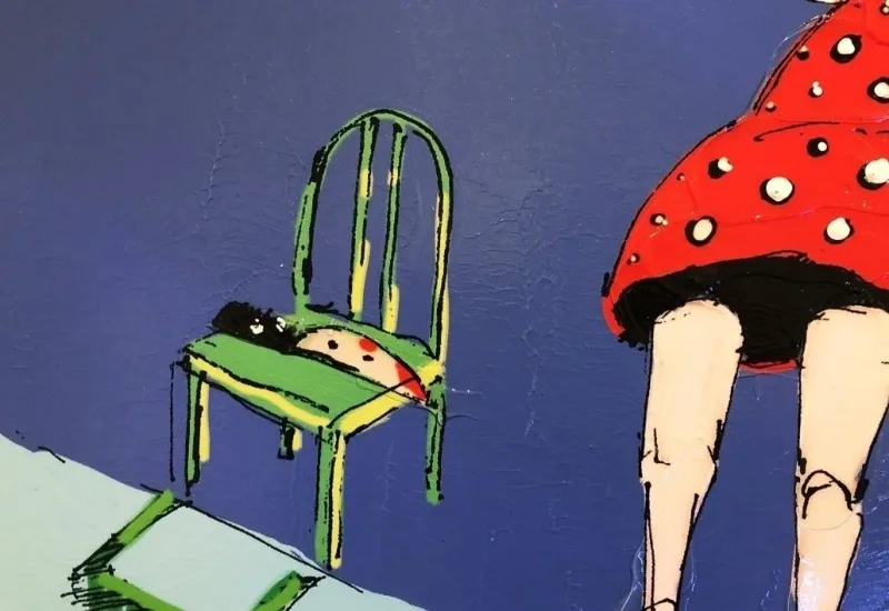PANENKA SKÁKAVÁ — detail 4