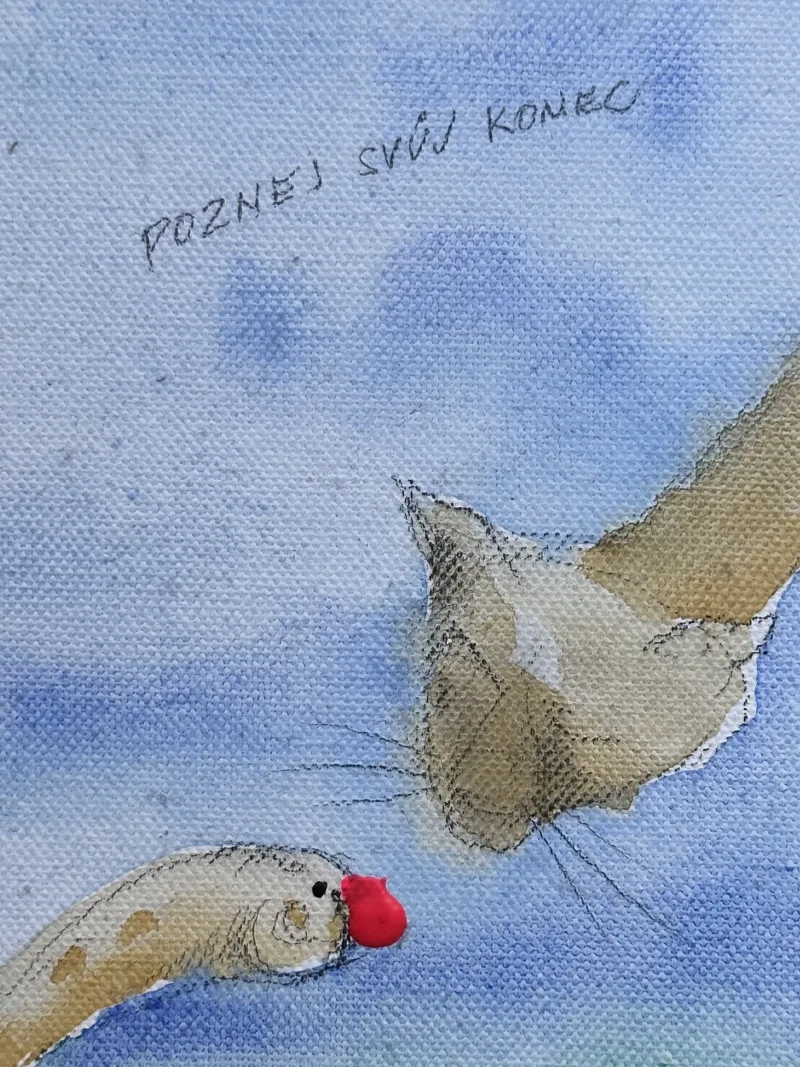 POZNEJ SVŮJ KONEC — detail 2