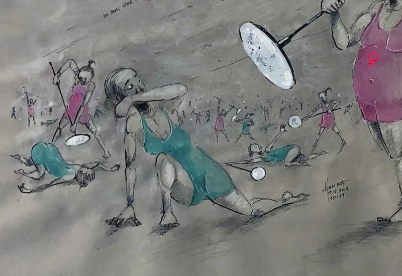DÍVČÍ VÁLKA — detail 2